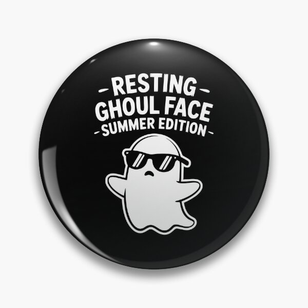 Item preview, Resting Ghoul Face Summer Edition designed and sold by theartfulaspie.