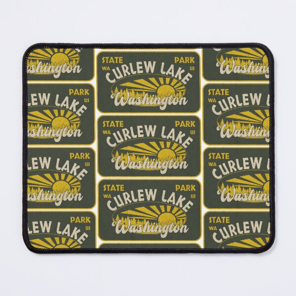 Item preview, Curlew Lake State Park, Washington, badge design designed and sold by Wanderful-roads.