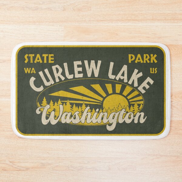 Item preview, Curlew Lake State Park, Washington, badge design designed and sold by Wanderful-roads.