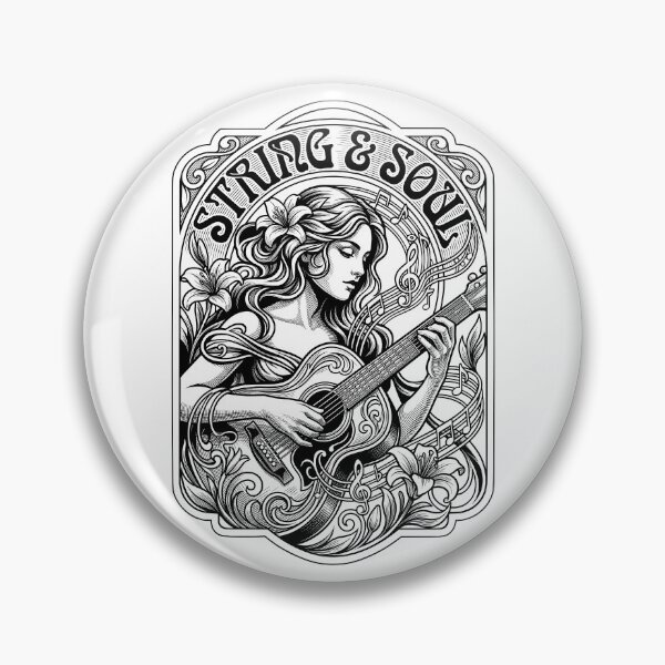 Item preview, Guitarist Acoustic Guitar Player Girl String Soul Music designed and sold by GrandeDuc.