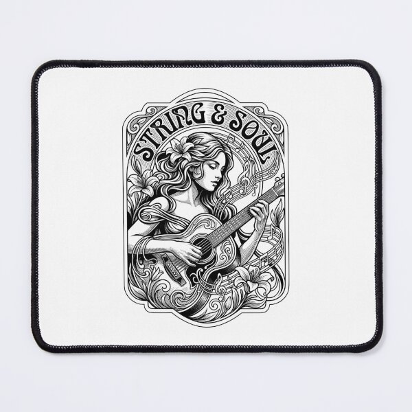 Item preview, Guitarist Acoustic Guitar Player Girl String Soul Music designed and sold by GrandeDuc.