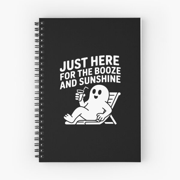 Item preview, Just Here For The Booze And Sunshine designed and sold by theartfulaspie.
