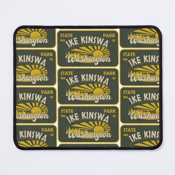 Item preview, Ike Kinswa State Park, Washington, badge design designed and sold by Wanderful-roads.