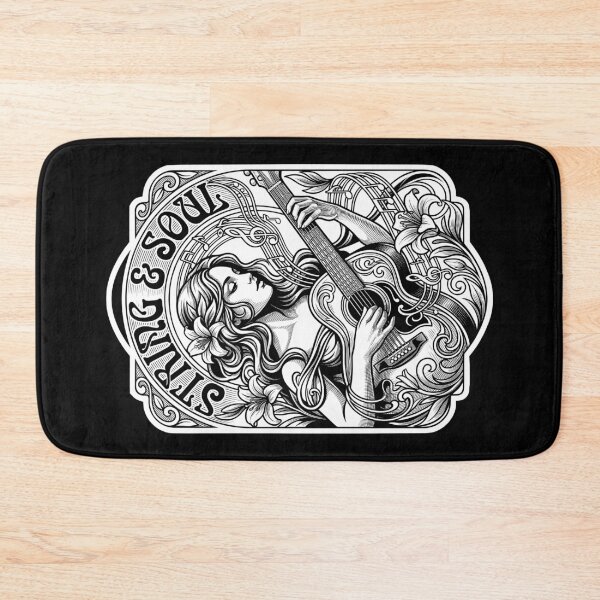 Item preview, Guitarist Acoustic Guitar Player Girl String Soul Music designed and sold by GrandeDuc.