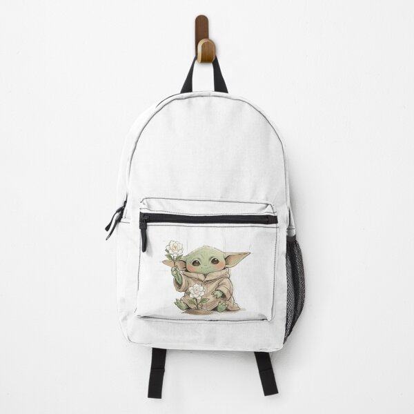 Item preview, BABY YODA WITH GARDENIA FLOWER CUTE GROGU FLORAL AESTHETIC designed and sold by LIS AND MELIVERSO.