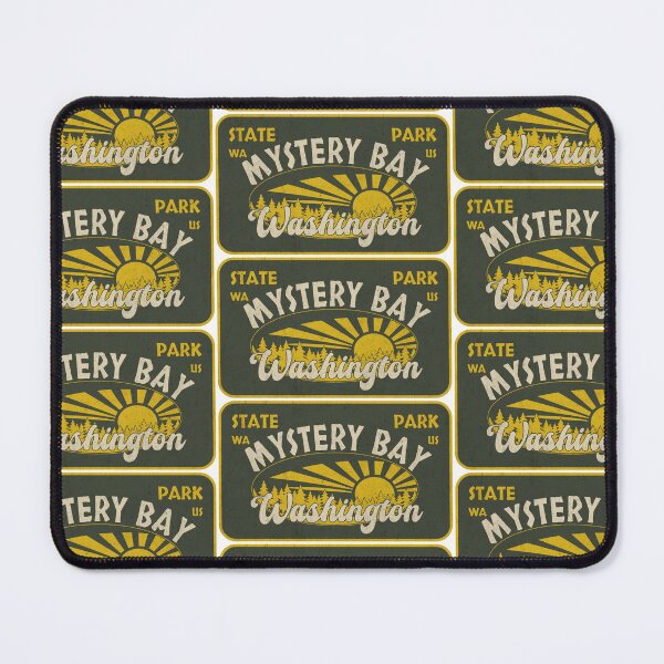 Item preview, Mystery Bay State Park, Washington, badge design designed and sold by Wanderful-roads.