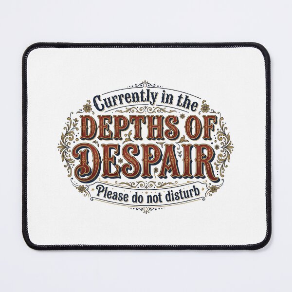 Item preview, Currently In The Depths Of Despair Please Do Not Disturb designed and sold by Fenay Designs.