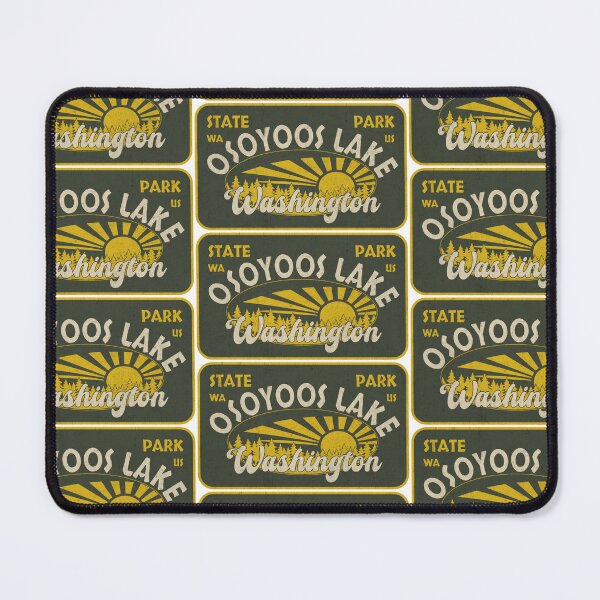 Item preview, Osoyoos Lake State Park, Washington, badge design designed and sold by Wanderful-roads.