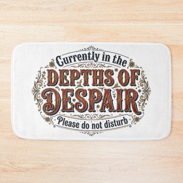 Item preview, Currently In The Depths Of Despair Please Do Not Disturb designed and sold by Fenay Designs.