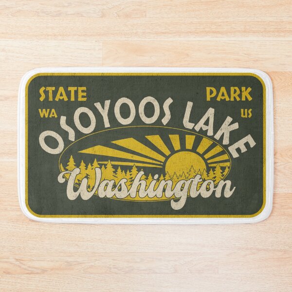Item preview, Osoyoos Lake State Park, Washington, badge design designed and sold by Wanderful-roads.