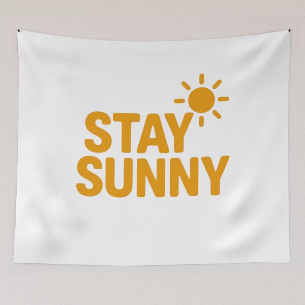 Item preview, Stay Sunny Positive Minimal Design designed and sold by echoink-studio.