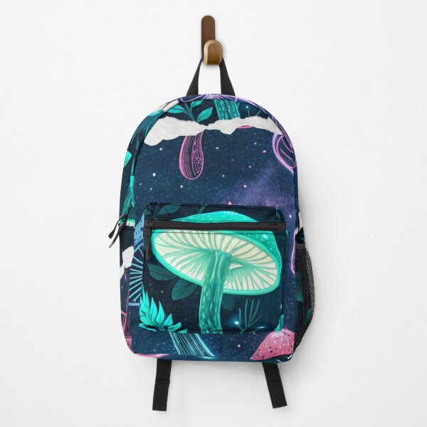 Item preview, Glow in the Dark Mushrooms – Trippy Cosmic Forest Vibe designed and sold by Szpaku desart .