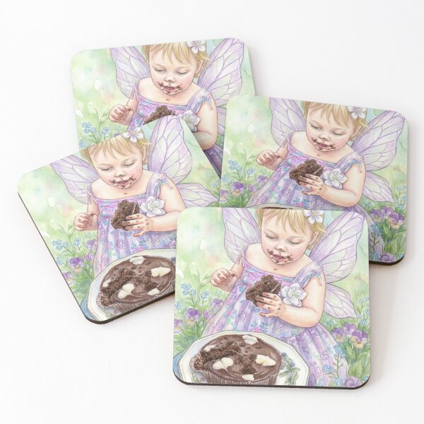 Item preview, Fairies love Chocolate cake designed and sold by Faerieglen.