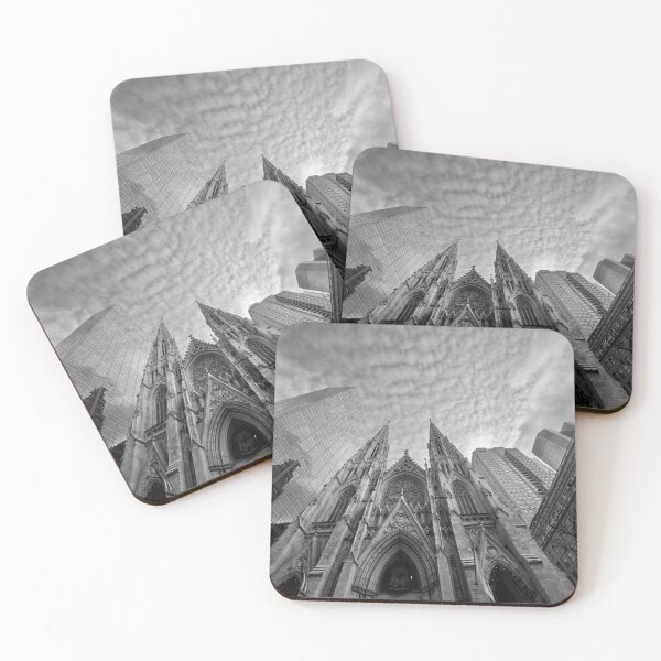Item preview, St Patricks Cathedral New York City Black White Fine Art Photography Print designed and sold by Charlie’s Grace photography .