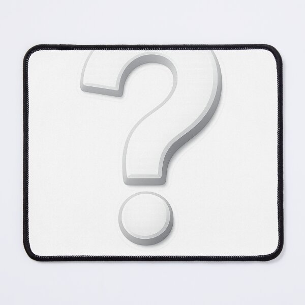 Item preview, Minimal White Question Mark Sticker – Clean Mystery Symbol Design designed and sold by IconicDesignsXd.