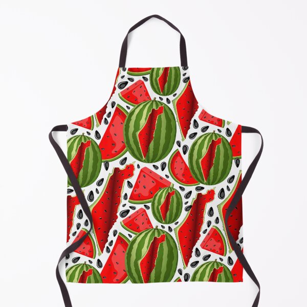 Item preview, Watermelon Palestine Map Slice and seeds designed and sold by BluedarkArt.