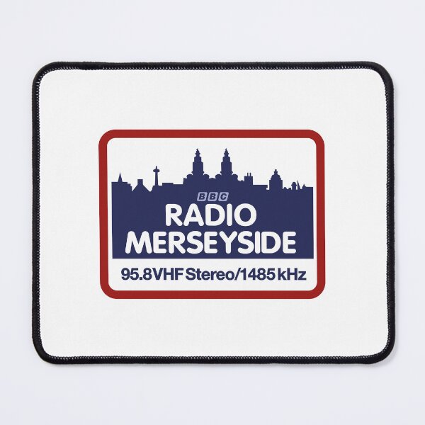 Item preview, BBC Radio Merseyside 1980s retro logo Liverpool designed and sold by On The Cobbles.