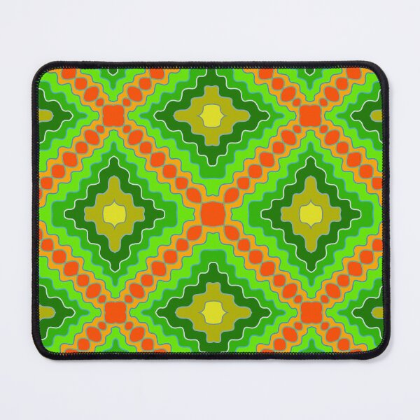 Item preview, Diagonal Retro Wave‑Square Pattern in Bold Colors designed and sold by anamariafischer.