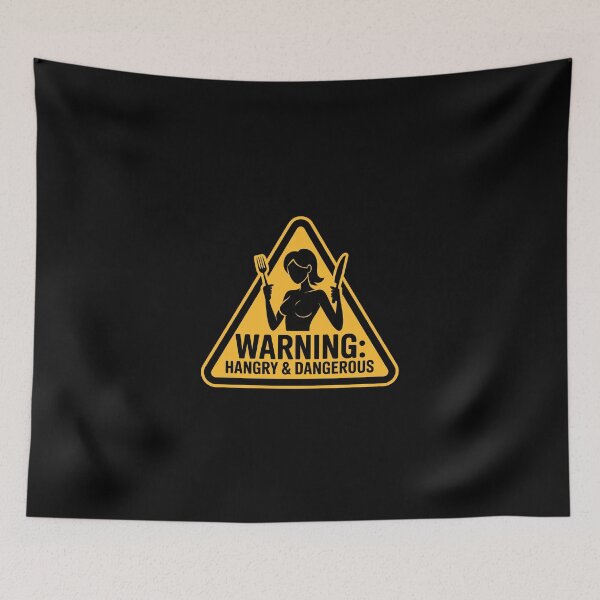 Item preview, Warning: Hangry & Dangerous designed and sold by jkrphoto.