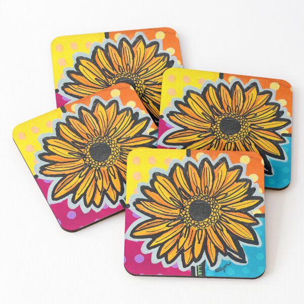 Item preview, Orange Gerbera  designed and sold by Rebecca Lyon Art .