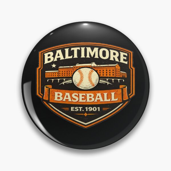 Item preview, Baltimore Baseball Vintage Camden Yards Style Retro Design designed and sold by GhostDawgs.
