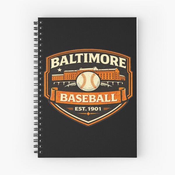 Artikelvorschau, Baltimore Baseball Vintage Camden Yards Stil Retro Design entworfen und verkauft von GhostDawgs.