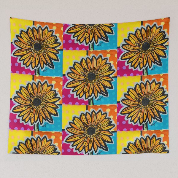 Item preview, Orange Gerbera  designed and sold by Rebecca Lyon Art .