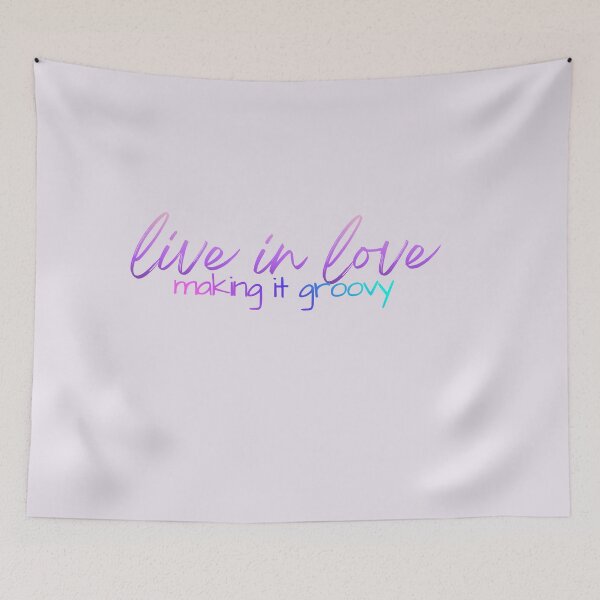 Item preview, Live in love 2, making it groovy designed and sold by making it groovy. .