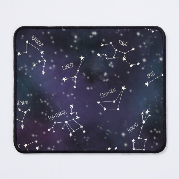 Item preview, Celestial Zodiac Signs & Night Sky Galaxy designed and sold by DafneDStudio.