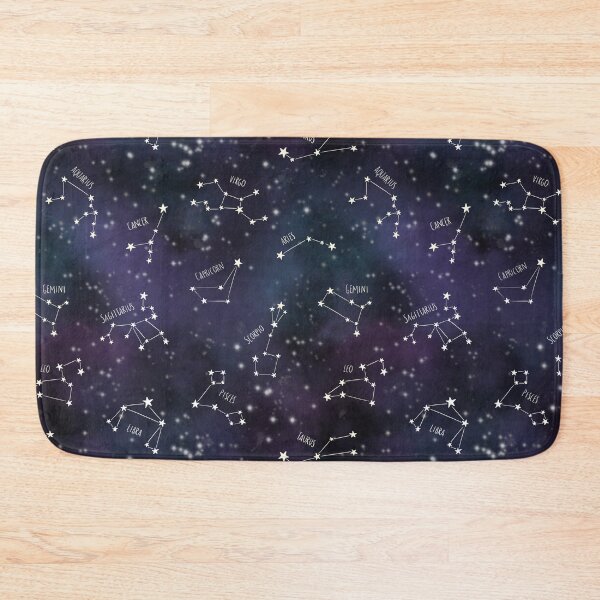 Item preview, Celestial Zodiac Signs & Night Sky Galaxy designed and sold by DafneDStudio.