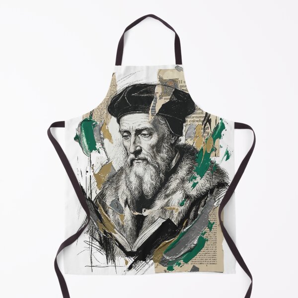 Item preview, Scholarly Historical Collage Portrait with Book designed and sold by TaruHonu.