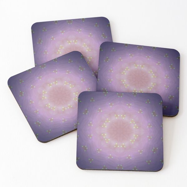 Item preview, Enchanting Purple Blossom Mandala designed and sold by IntelliMindDesigns.