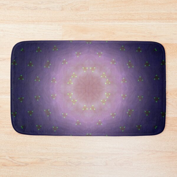 Item preview, Enchanting Purple Blossom Mandala designed and sold by IntelliMindDesigns.