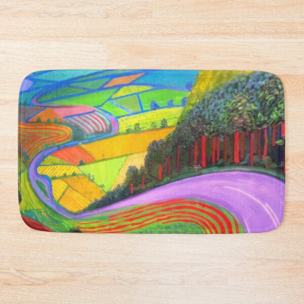 Item preview, David Hockney - David Hockney - David Hockney (75) - Vibrant California Pool – Pop Art Print Inspired by David Hockney designed and sold by KirstenShShop.