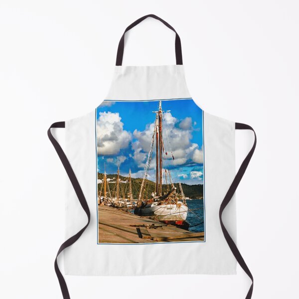 Item preview, Docked Sailboats, St. Thomas, Virgin Islands, 1960, Retro Travel Photo designed and sold by AMacGPhilly.