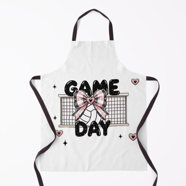 Item preview, Preppy Pink Buffalo Plaid Volleyball Game Day Design designed and sold by LazyScreations.