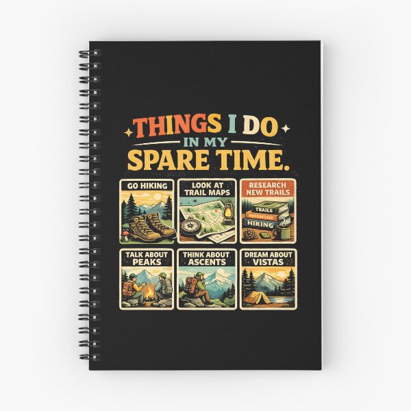 Item preview, Things I Do in My Spare Time Hiking designed and sold by JODYSMORGAN.