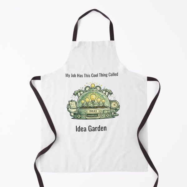 Item preview, My Job Has This Cool Thing Called Idea Garden – Funny Office Humor Design designed and sold by SillentDesign.