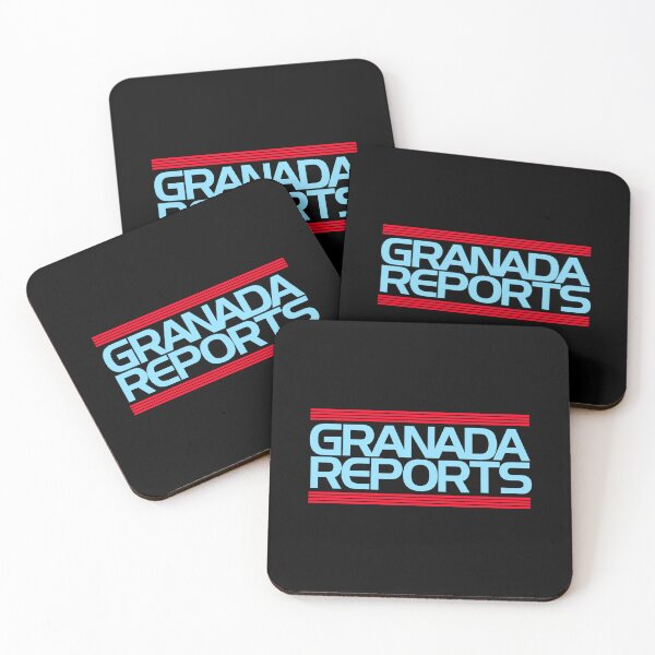 Item preview, Granada Reports 1980s retro TV titles logo 80s designed and sold by On The Cobbles.
