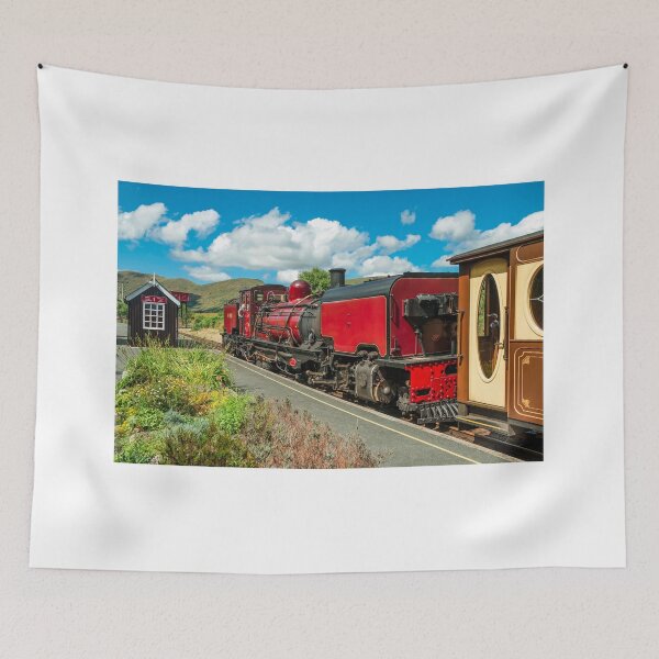 Item preview, Welsh Highland Railway - Narrow-gauge Steam Loco- Snowdonia Wales Art designed and sold by PhotoPhoto.