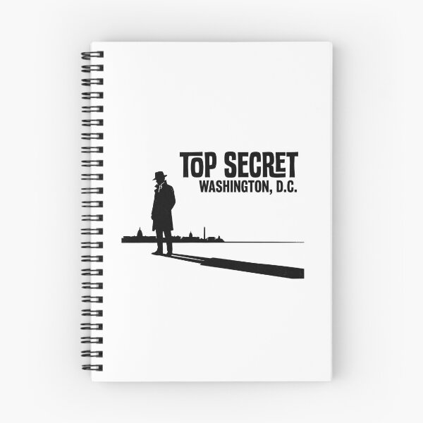 Item preview, Top Secret Washington DC Spy Silhouette designed and sold by Fenay Designs.