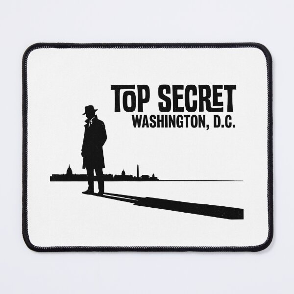 Item preview, Top Secret Washington DC Spy Silhouette designed and sold by Fenay Designs.