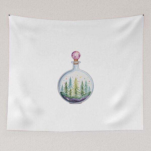 Item preview, Magical forest in a bottle designed and sold by uunaa.