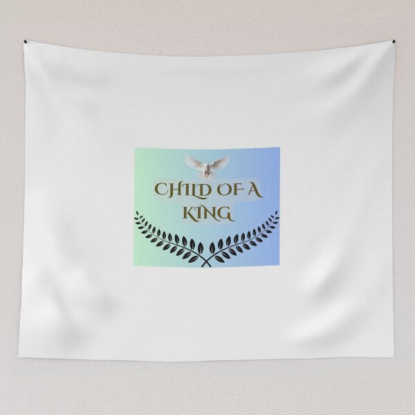 Item preview, Child of a King – Christian Faith Dove Design | Inspirational Bible Quote designed and sold by kingdom collection.