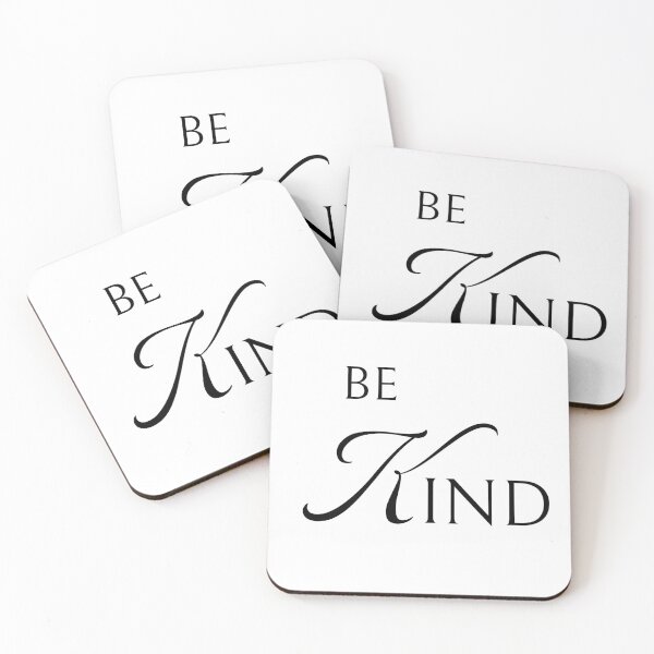Item preview, Be Kind Inspirational Positive Message Design designed and sold by Patina & Pixel.