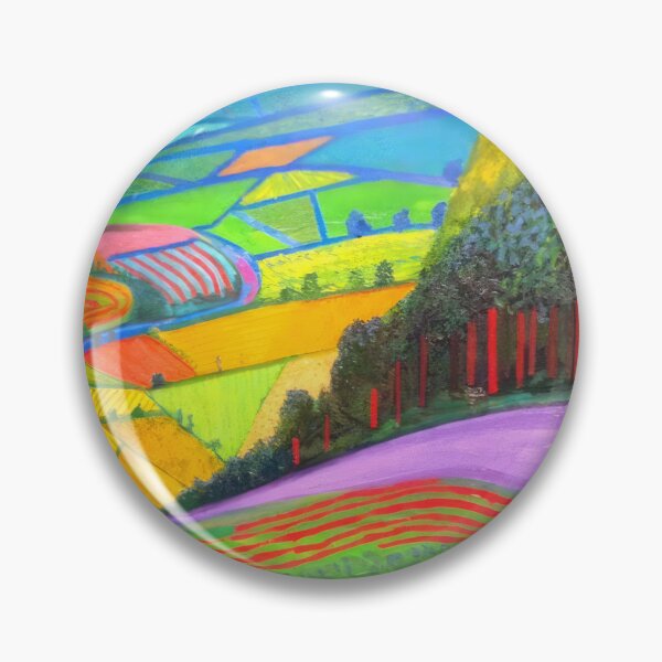 Item preview, David Hockney - David Hockney - David Hockney (75) - Vibrant California Pool – Pop Art Print Inspired by David Hockney designed and sold by KirstenShShop.
