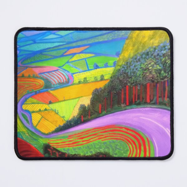 Item preview, David Hockney - David Hockney - David Hockney (75) - Vibrant California Pool – Pop Art Print Inspired by David Hockney designed and sold by KirstenShShop.