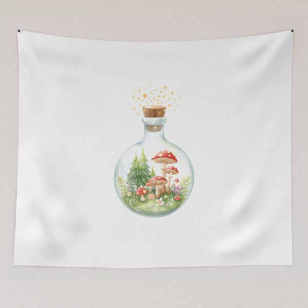 Item preview, Magical forest in a bottle designed and sold by uunaa.