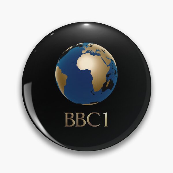 Item preview, BBC1 1980s gold and blue globe ident COW designed and sold by On The Cobbles.
