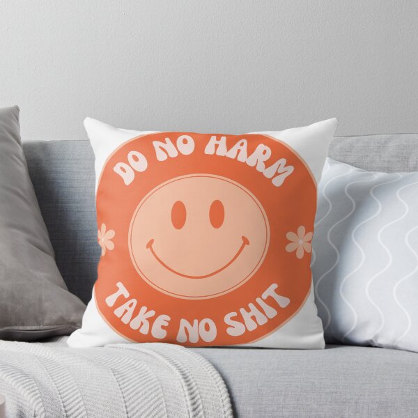 Item preview, Orange Do No Harm Take No Shit designed and sold by annmariestowe.